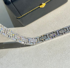 18K Diamond Chain H Bracelet