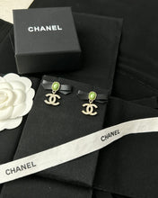 18K CC Bow Earrings