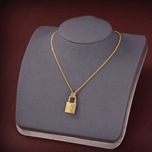 18K Dior Lock Necklace