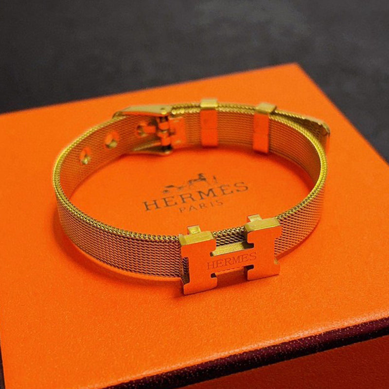 18K Clic H Gold Chain Bracelet