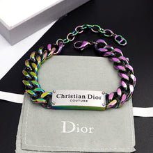 18K CD Couture Chain Link Bracelet