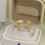18K Serpent Boh¨¨me Diamonds Ring