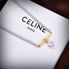 18K Triomphe Line Diamonds Necklace