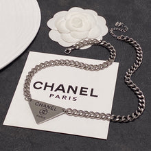 18K CHANEL Triangle Necklace