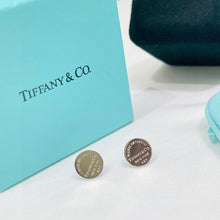 18K Return to Tiffany Circle Stud Earrings