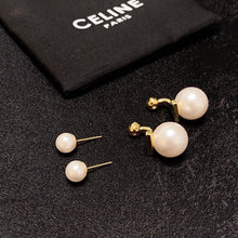 18K Triomphe Pearl Earrings