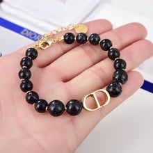 18K CD 30 Montaigne Black Pearls Bracelet