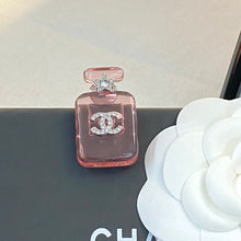 18K CC Perfume Color Bottle Brooch