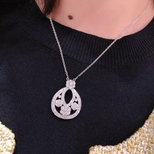 18K Snowflake Necklace