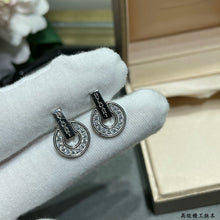 18K BV White Gold Earrings