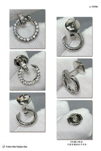 18K Juste Un Clou Diamonds Earrings
