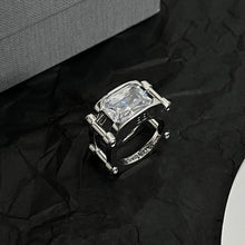 18K Balenciaga Crystal Ring