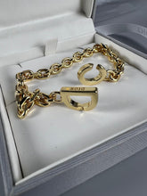 18K CD Lock Bracelet