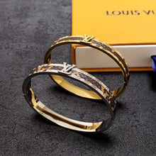 18K Louis Leather Vintage Bracelet