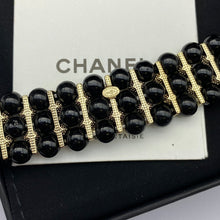 18K CC Strass Choker Necklace
