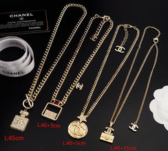 18K CC Red Bag Pendant Necklace