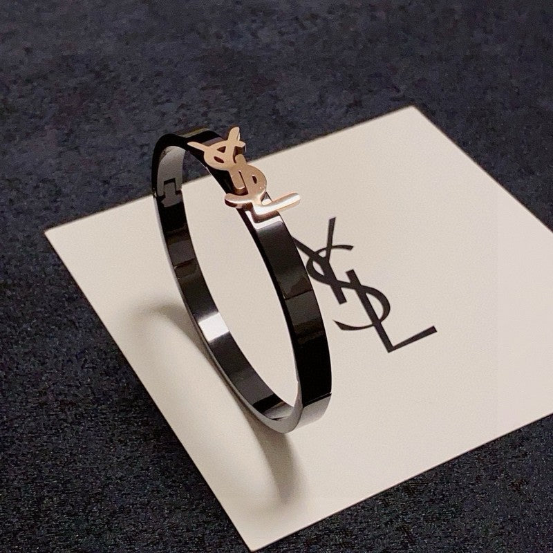 18K Saint Black Gold Bracelet