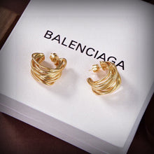 18K BB Gold Earrings