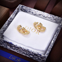 18K CD Lock Earrings