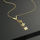 18K Louis Twiggy Necklace