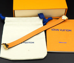 18K Louis Leather Vintage Bracelet