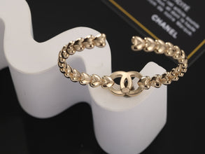 18K CC Open Cuff Bracelet