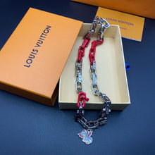 18K Louis Dargon Monogram Chain Necklace