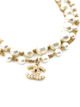 18K CC Pearls Necklace