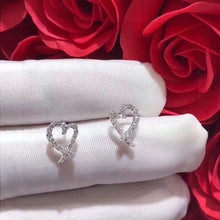 18K T Diamond Earrings