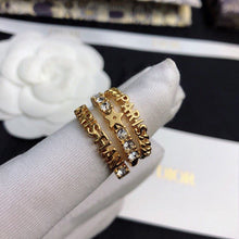 18K Dior Star Set Of Three Rings