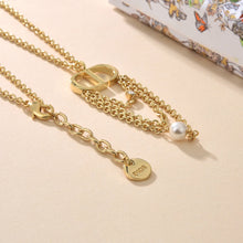 18K CD Chain Necklace