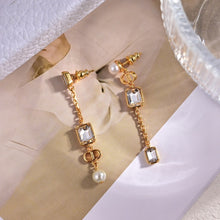 18K CD Tribales Crystal Earrings