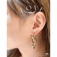 18K Love Earrings