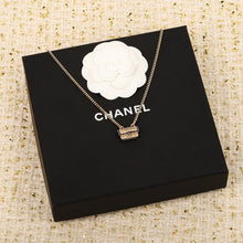 18K CC Bag Pendant Necklace