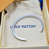 18K Louis Monogram White Gold Bracelet
