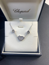 18K Happy Heart Diamonds Necklace