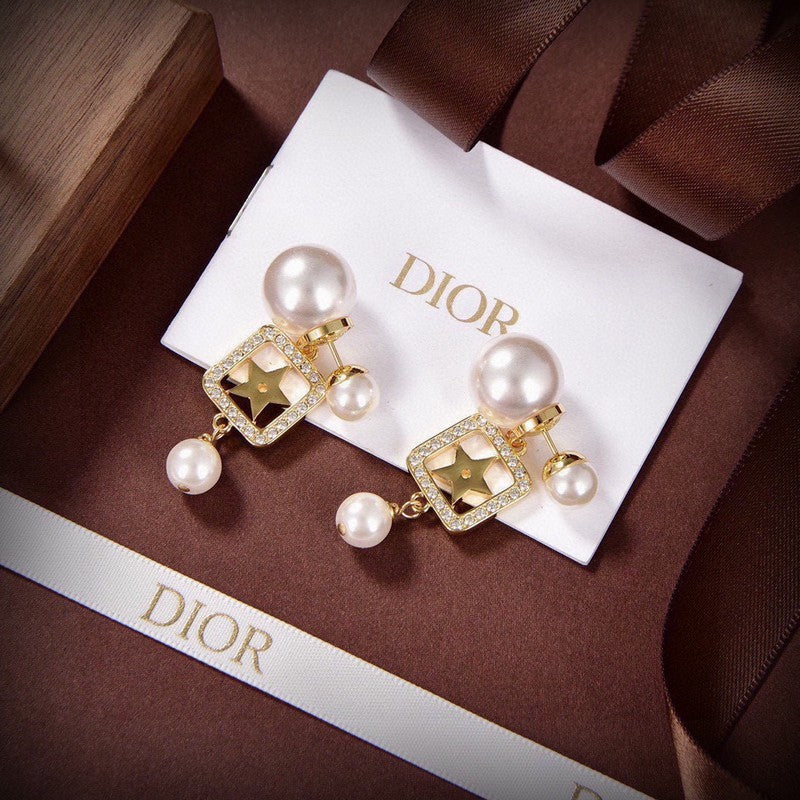 18K CD 2026 Tribales Pearl Earrings