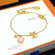 18K Louis Iconic Pink Heart Bracelet