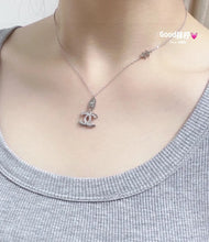 18K CC Diamond Long Necklace