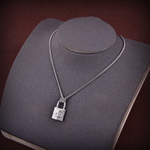 18K CD Lock Necklace