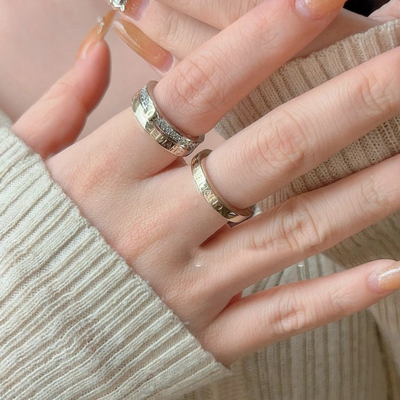 18K CC 26P Diamond Set Ring