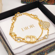 18K Dior Petit CD Diamonds Bracelet