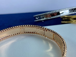 18K Yellow Gold Perlée Signature Bracelet