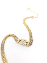 18K CC Chain Choker Necklace