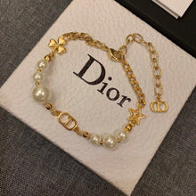 18K Petie CD Pearls Bracelet