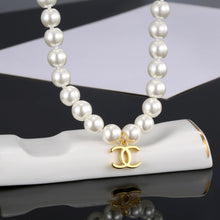 18K CC Pearls Necklace