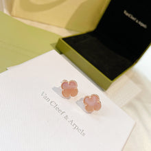 18K Magic Alhambra Pink Opale Earrings