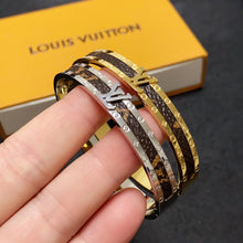 18K Louis Leather Vintage Bracelet