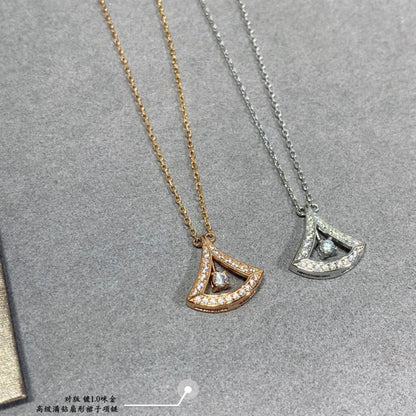 18K Divas' Dream Pave Diamond Openwork Necklace