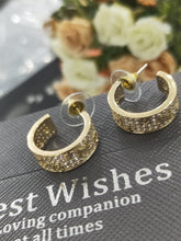 18K Louis Circle Earrings